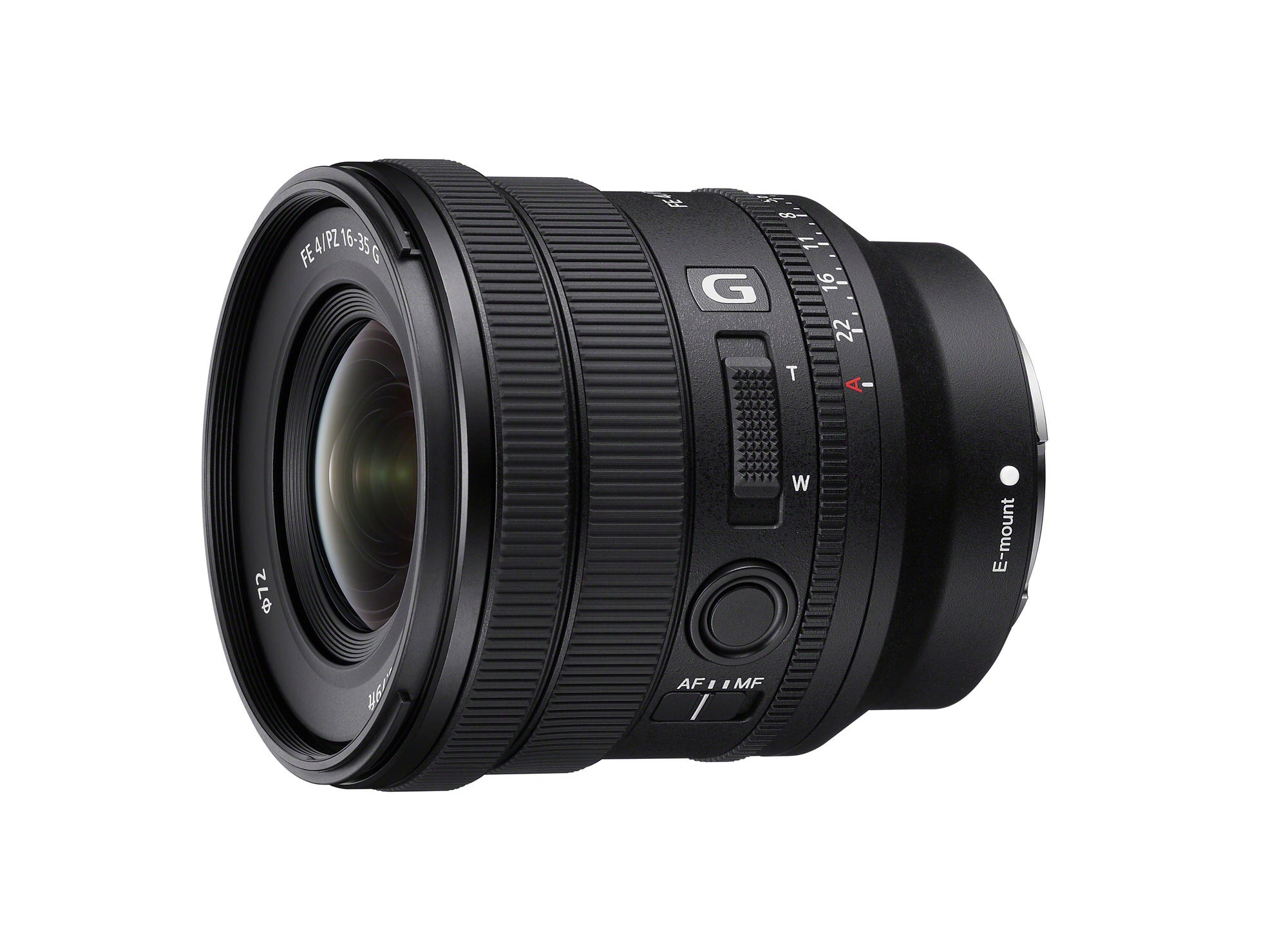 Sony FE PZ 16-35mm F4 G lens power zoom