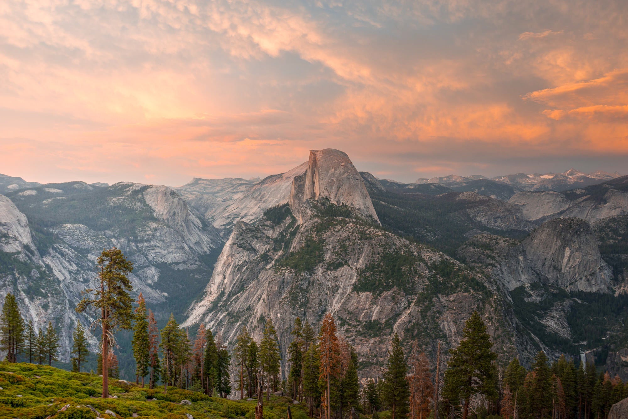 Photo by Christina Adele. What's in my bag. Glacier Point at Sunset.