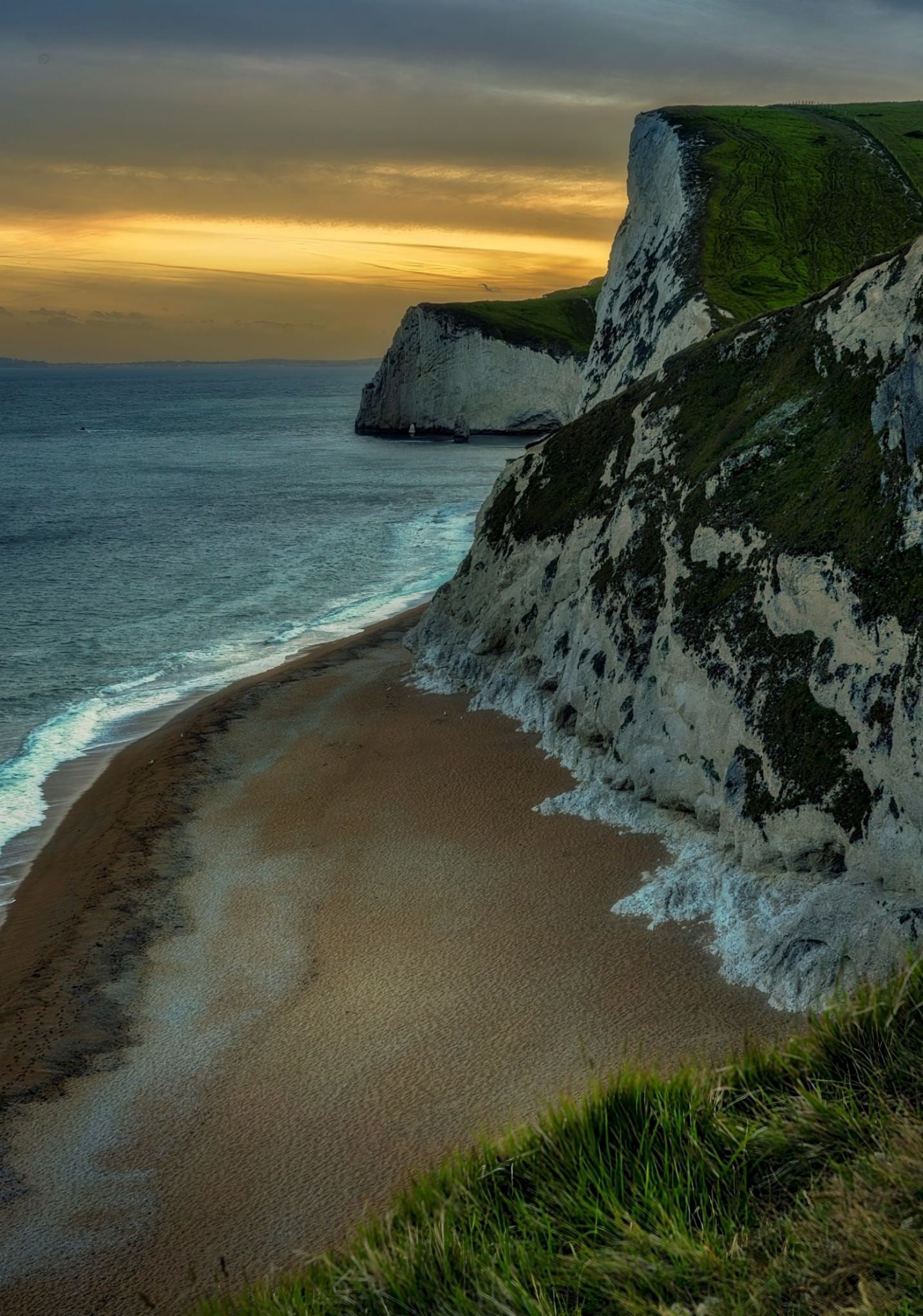 &ldquo;Golden hues embrace the ancient cliffs along the stunning Jurassic Coast in England.&rdquo; Photo by Raj Bose. Sony Alpha 7R IV. Sony 24-105mm f/4 G. 1/15-sec., f/10, ISO 160
