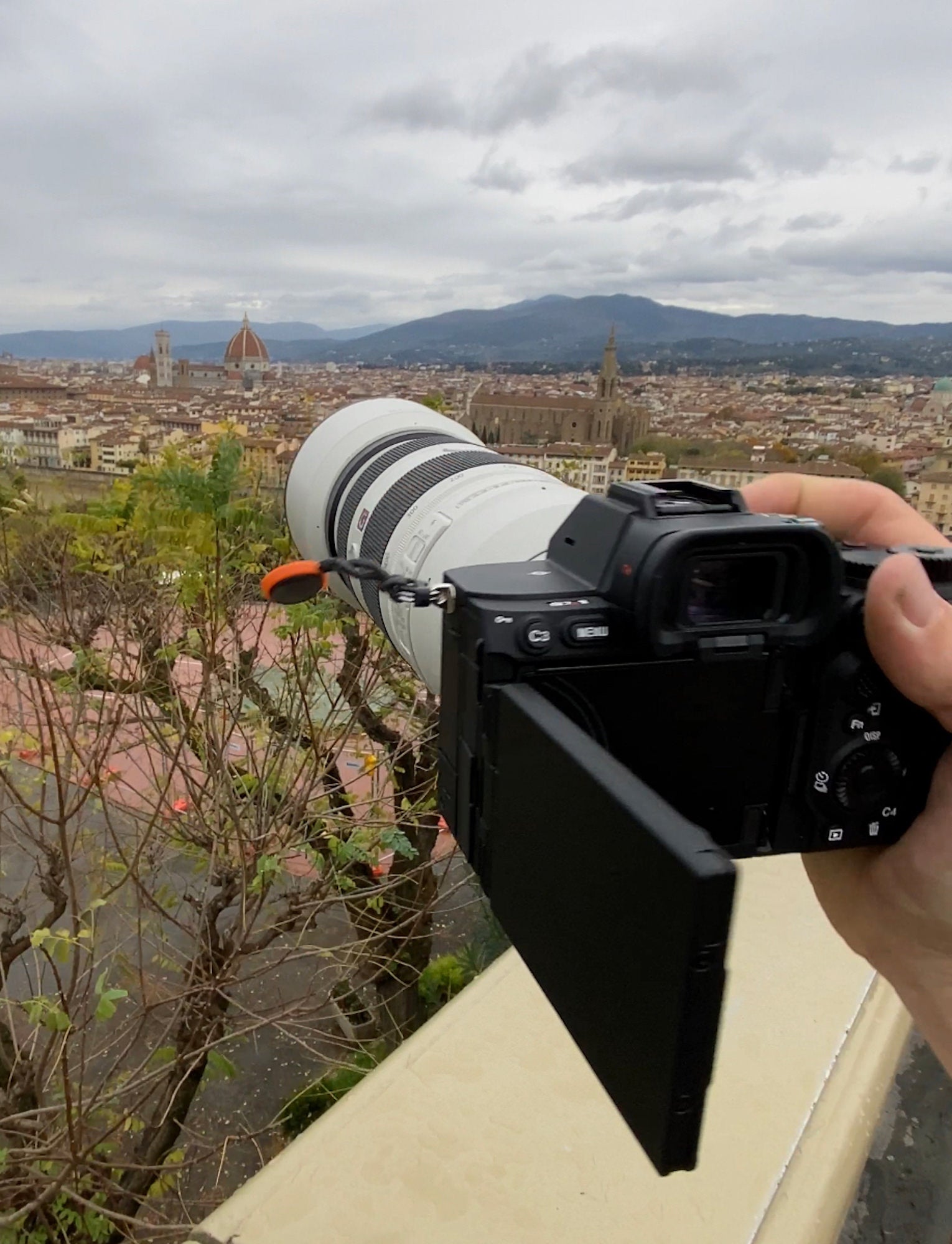 Photo by Jason Frankle. BTS of Sony Alpha 7R V and Sony 100-400mm f/4.5-5.6 G Master.